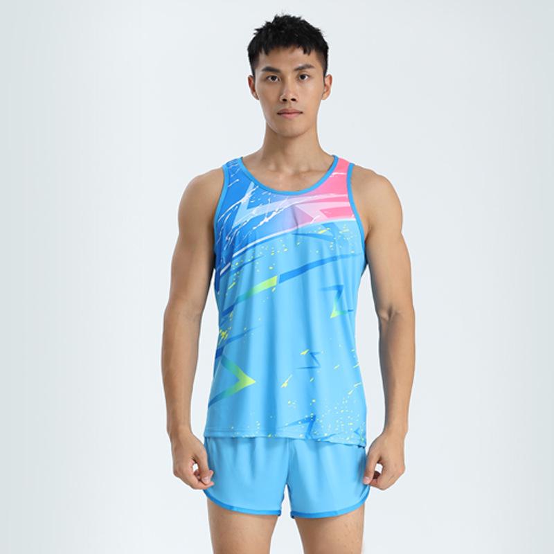 Тренировочный костюм для легкой атлетики для мужчин и женщин: Спортивная одежда для спринта и марафона с шортами для уроков физкультуры в начальной школе