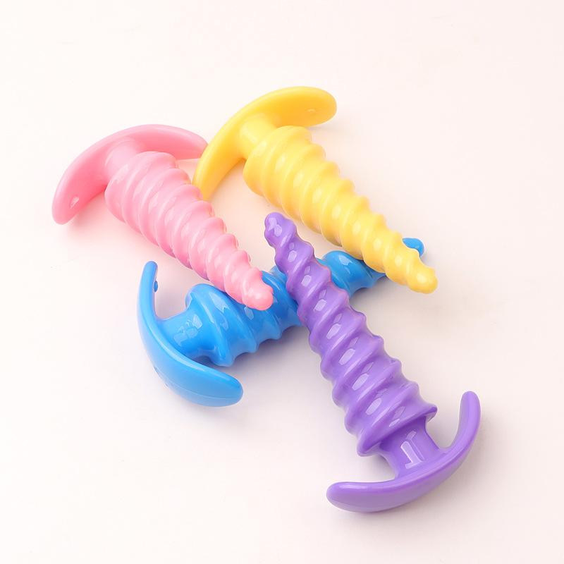 Анальная пробка с винтовой резьбой, эротическая анальная пробка, секс-игрушки для взрослых, анальный расширитель для женщин и мужчин