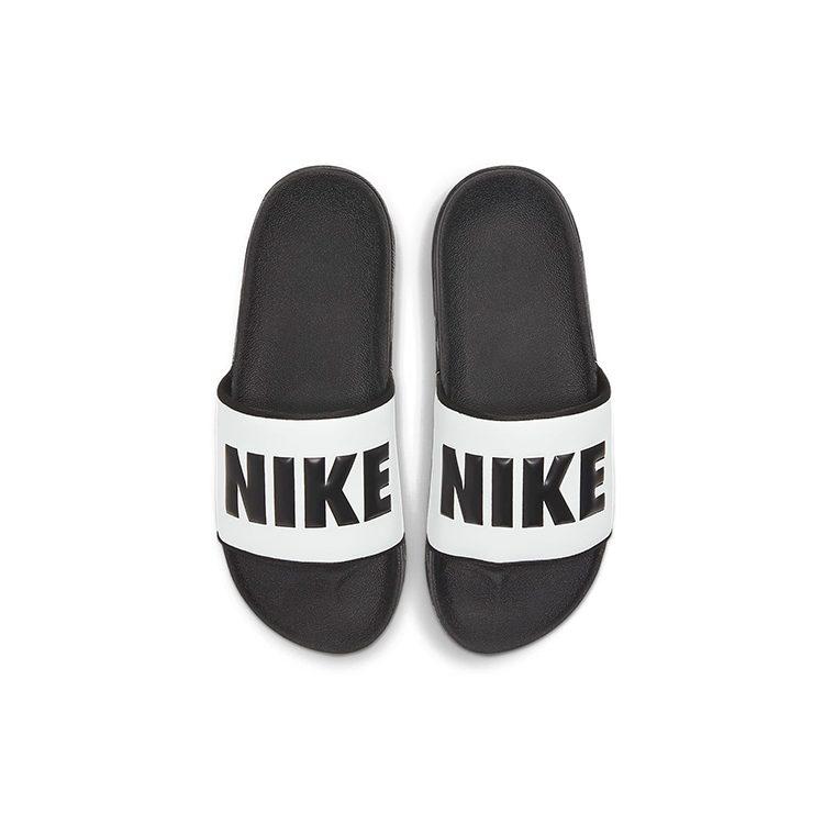 Nike Женские шлепанцы Offcourt Slide Черно-белые BQ4632-011