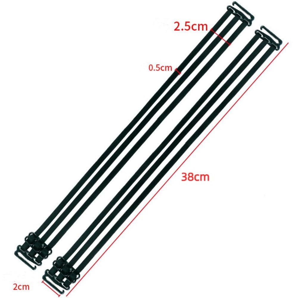 1pair Three Rows Shoulder Straps Adjustable Underwear Straps Intimates Accessories Bra Strap Women