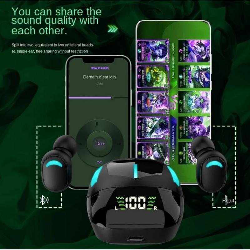 Беспроводная Bluetooth-совместимая гарнитура 5.1, наушники G7s Game Tws Real, радиоконкурс с низкой задержкой
