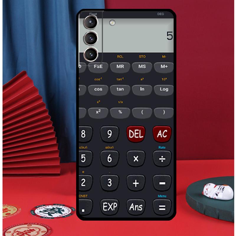Уникальный чехол для телефона в виде калькулятора для Samsung Galaxy S24 Ultra S9 S10 S20 FE S21 S22 S23 Plus S25 Ultra Задняя крышка