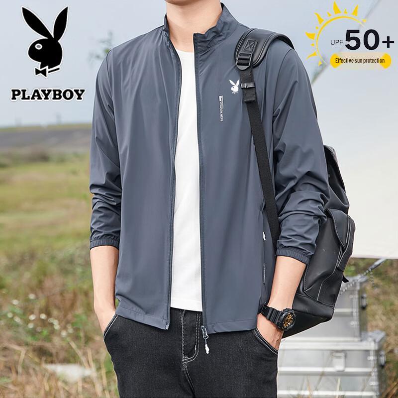 PLAYBOY Мужская летняя куртка с защитой от УФ-излучения
