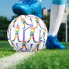 Pippi Longstocking Print Size 5 Soccer Ball, PU Wear Resistant Football for Match Training and Daily Practice, Birthday Gift for Soccer Fans