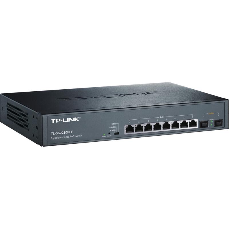 TP-LINK TL-SG2210PEF Gigabit Cloud Managed PoE Switch