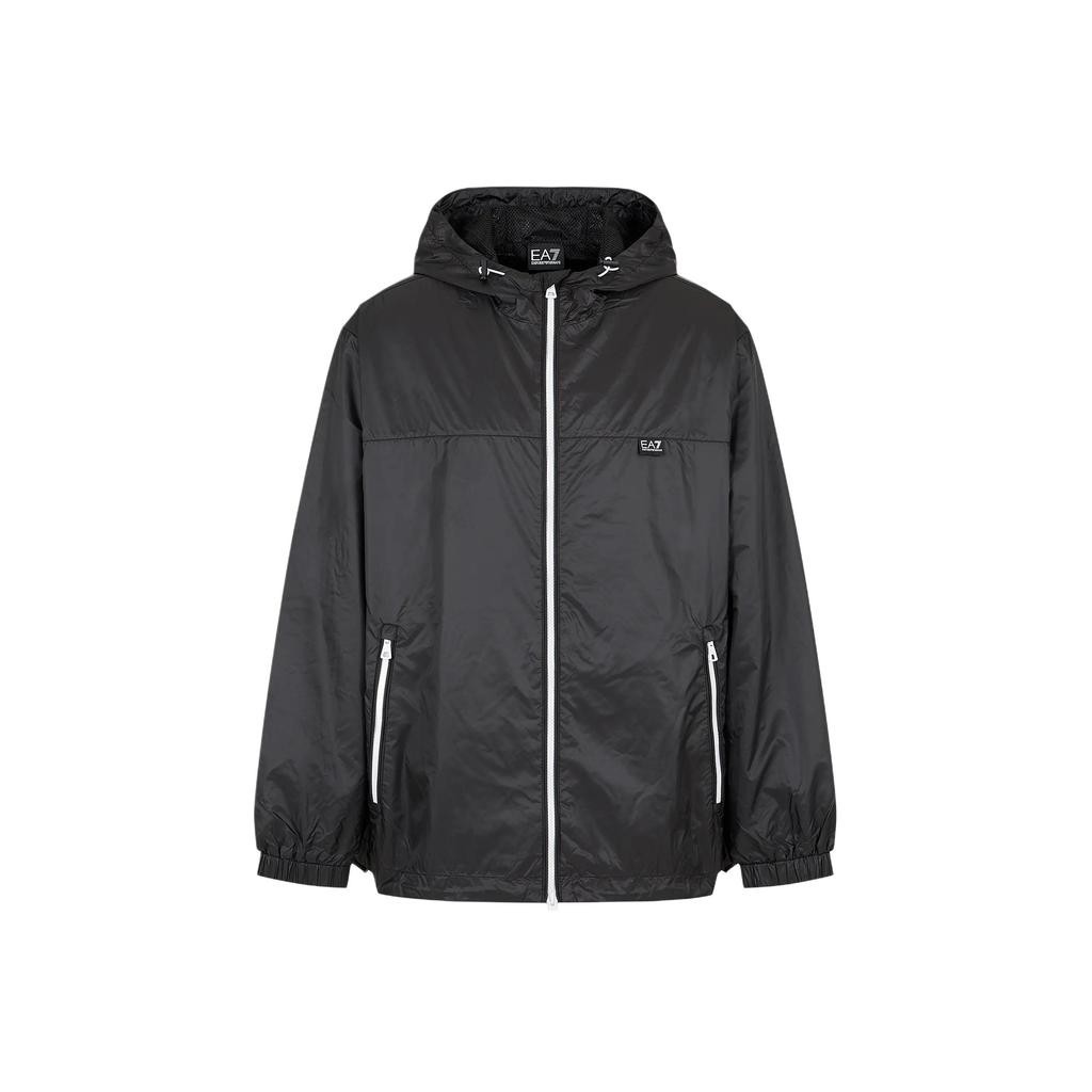 EMPORIO ARMANI EA7 SS24 Jackets & Coats Men's Black 3DPB17-PN5ZZ-0208