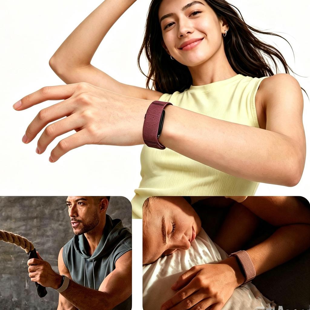 Нейлоновый тканый ремешок для Garmin CIRQA Smart Band Спортивный фитнес-трекер Регулируемые петлевые ремешки Браслет Аксессуары для Garmin CIRQA
