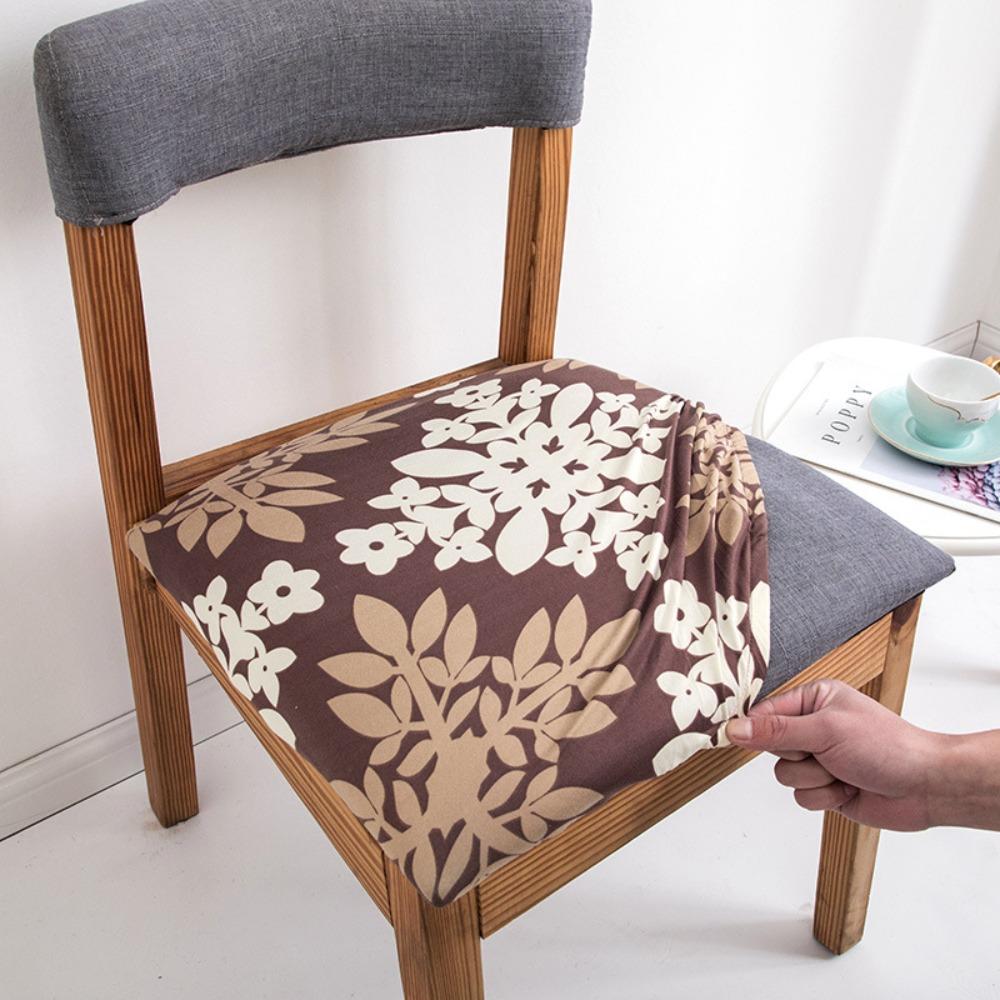 Gram Weight 160gsm Restaurant Stretch Chair Cover Removable Washable Dustproof Chair Surface Seat Protector