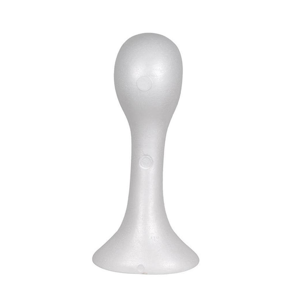 Манекен женский пенопласт с длинной шеей, модель головы, волосы, шляпа, парик, очки, стенд, дисплей