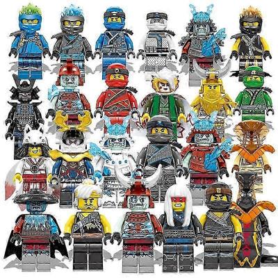 2025 2023-набор из 24 шт. Фигурки Ninjago Строительные блоки Игрушки X