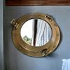 30.48cm Glass Aluminum Ship Porthole Mirror Wall Decor for Bedroom Bathroom Unique