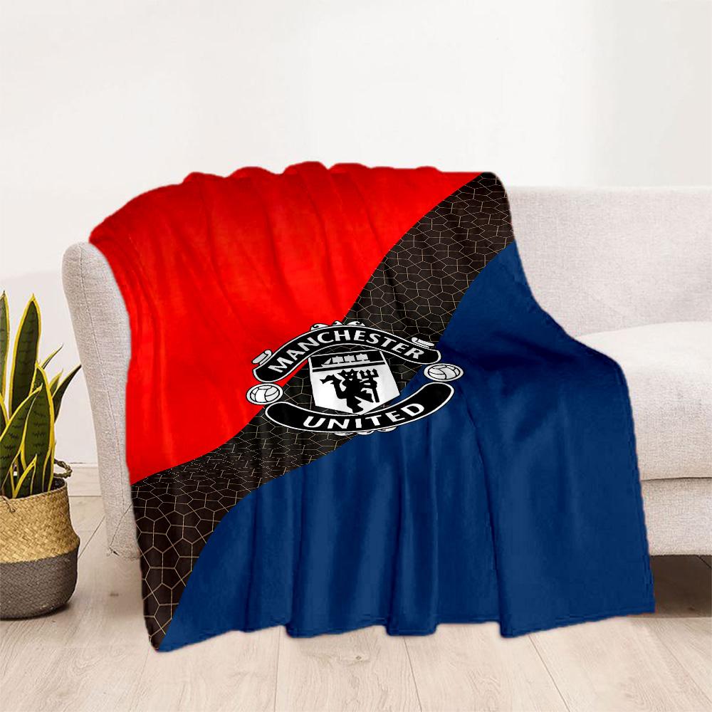Manchester Blanket Comfortable Suitable For Bedding Couch Office Chair For All Seasons Stylish Decor Perfect Gift For Relatives And Friends