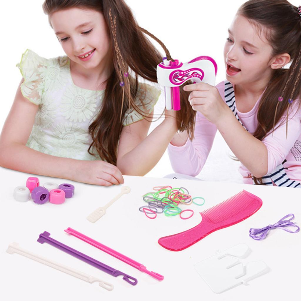 Hair Braid Machine Automatic Hair Braid Kits Weave Pigtails Machine Braiding Hairstyle Twist Machine For Girls Children DIY Toys