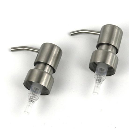 Дозатор для жидкой пены из нержавеющей стали, дозатор мыла для рук, насос, насадка для бутылки, пресс-головка