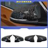 Black Rearview Mirror Caps Wing Side Mirror Cover For BMW X1 F48 X2 F39 Z4 G29 2GT F45 F46 F52 F40