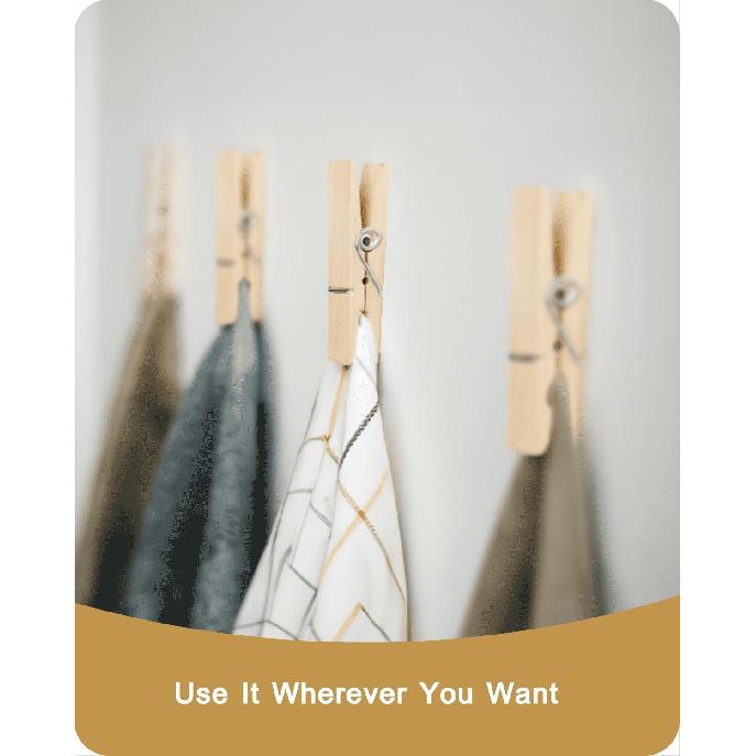 Деревянные прищепки P, 15 шт., прочные и надежные, из натурального дерева, для развешивания одежды, фотографий, поделок, маленькие, для декора класса, для поддержания духа