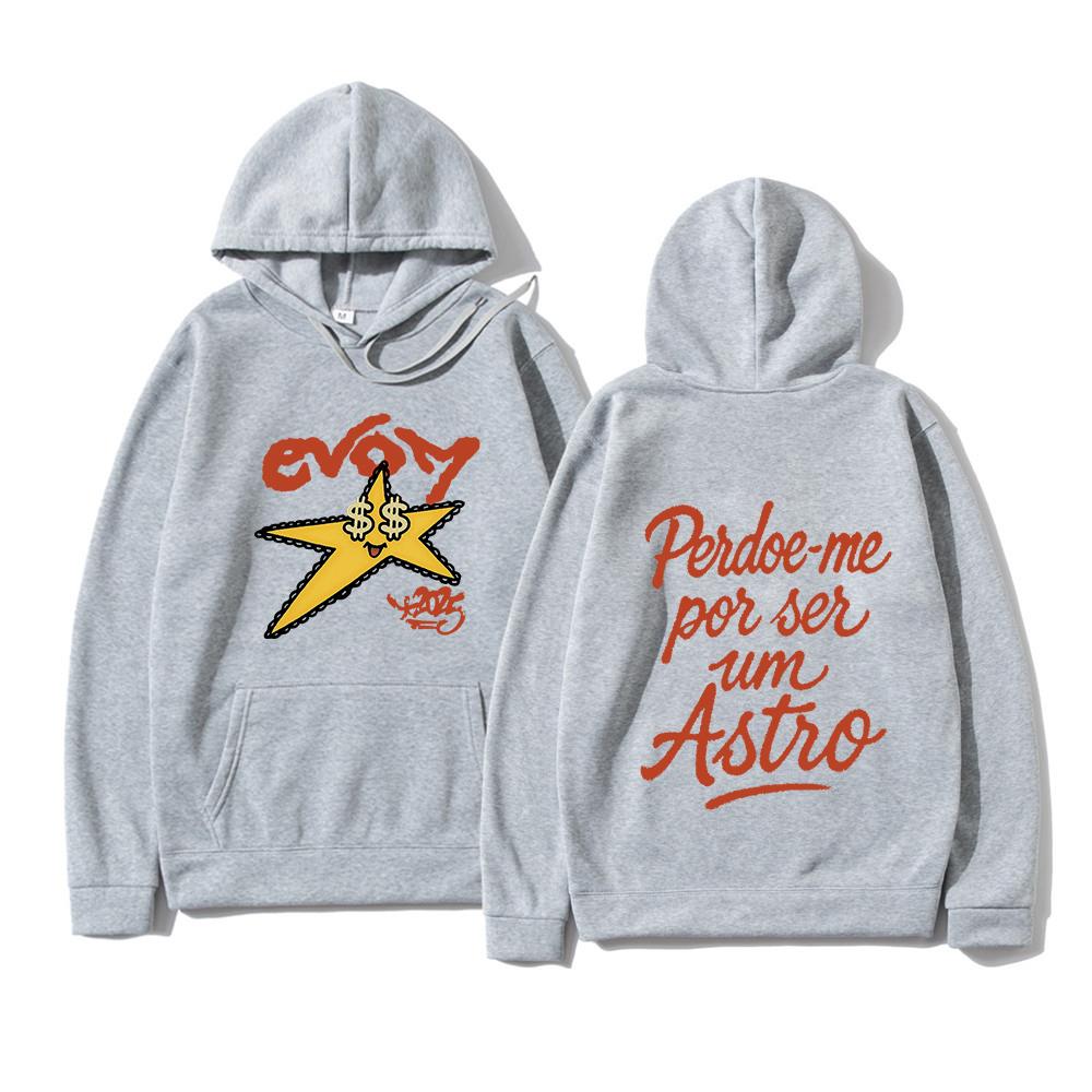 Худи для рэпера Veigh EVOM Tour 2025 Новая мода Мужские/женские Худи Харадзюку Зимняя одежда Пуловер Толстовка Винтажный