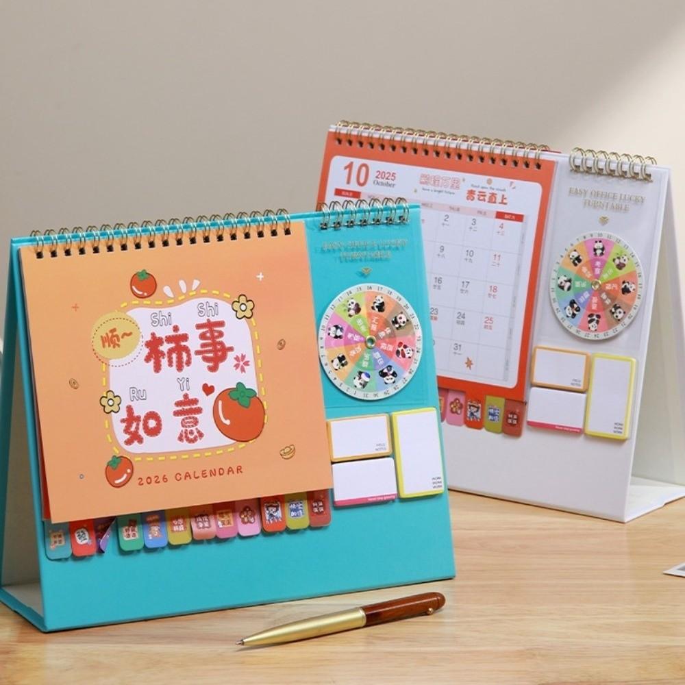 Month Date Display 2026 Desk Calendar Chinese New Year Style Monthly Planner Daily Planning