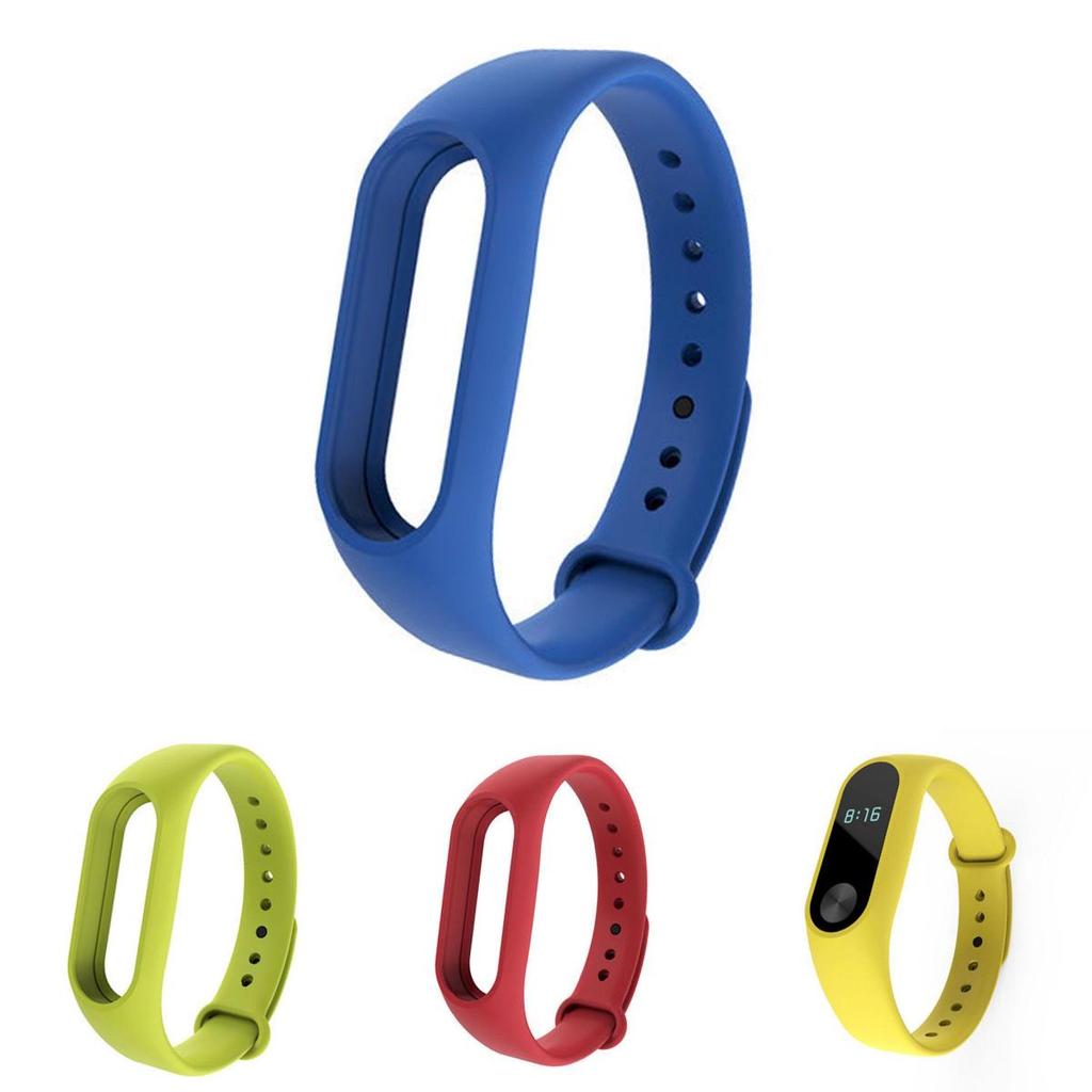 Модный силиконовый ремешок-браслет премиум-качества для Xiaomi Mi Band 2