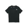 Trail Print Sports Casual Short Sleeve T-Shirt Men Tops Black CT5811-010