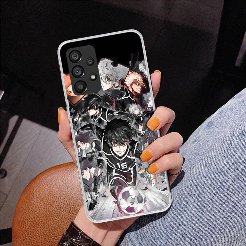 Чехол для телефона Blue Lock Football Anime для Samsung Galaxy A52 A32 A22 A12 A51 A31 A50S A30S A20S A10S Note 20 Ultra 10 Plus S10 A72