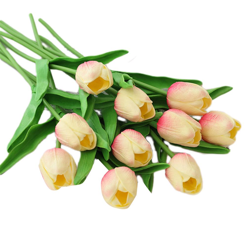 10 шт. цветы тюльпана искусственный комплект искусственных тюльпанов