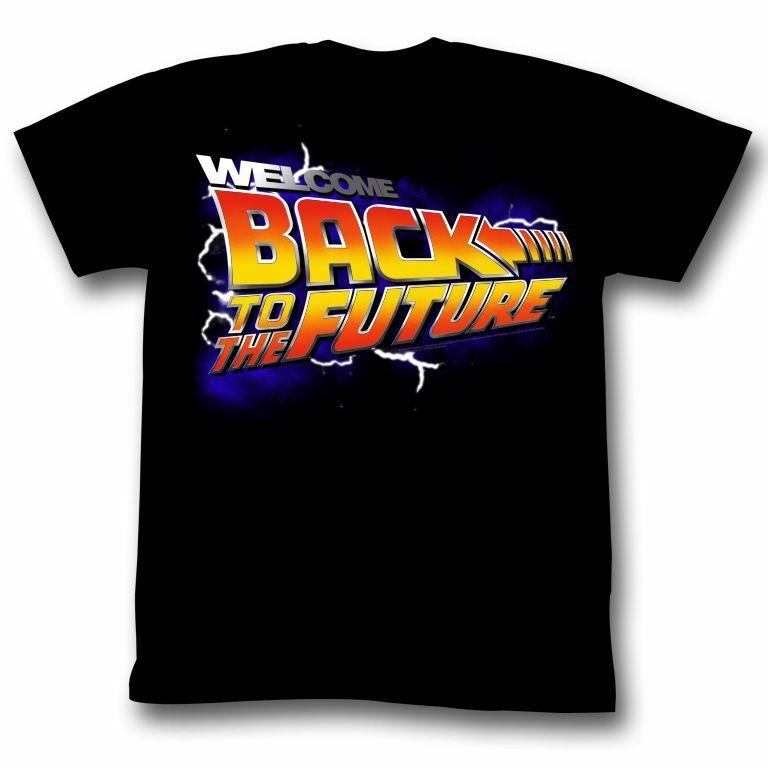 Back to the Future Welcome Back Adult T-Shirt Mens Womens Tees Top