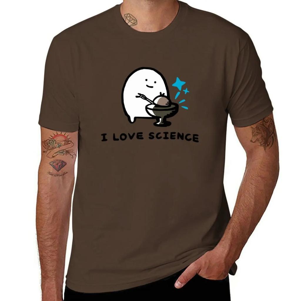 I Love Science Demon Core T-Shirt funny t shirts Aesthetic clothing summer clothes plain black t shirts