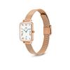 Daniel Wellington European and American watches Watch, quartz movement, stainless steel strap, white dial, women's watch, new ribbon gift DW00100860