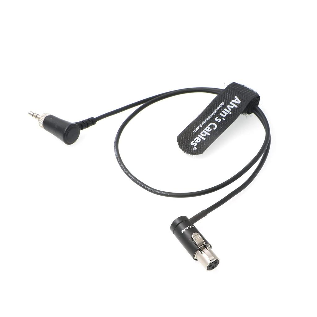 Кабели Тонкий аудиокабель TA3F (розетка) на Запирающийся Прямой угол Sennheiser EK 2000 Sony UWP Sound Devices 633 688 Сбалансированный выход Alvin's Mini-XLR 3-pin -
