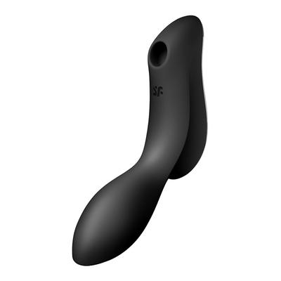 Curvy Trinity 2 Vibrating Clitoral Stimulator Black