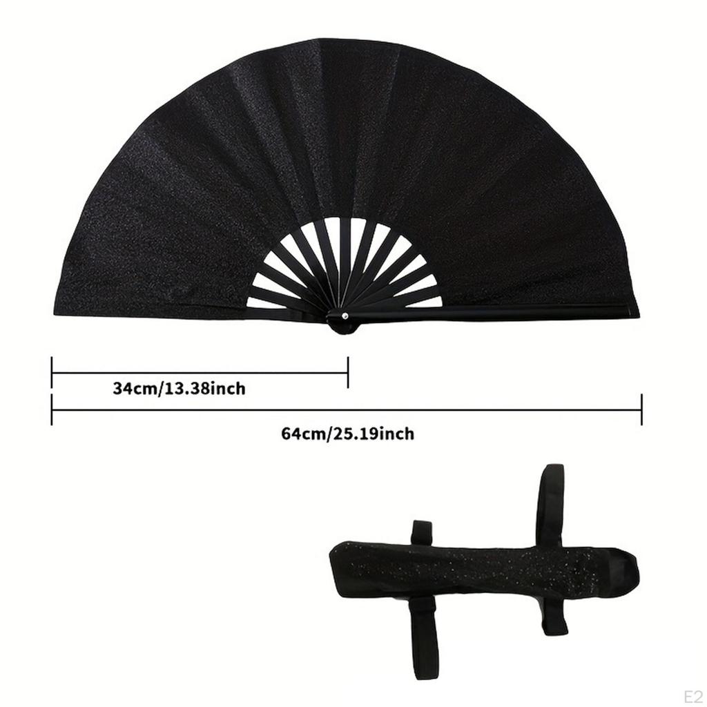 Китайский веер для кунг-фу с дизайном для концертов радиус 33 см