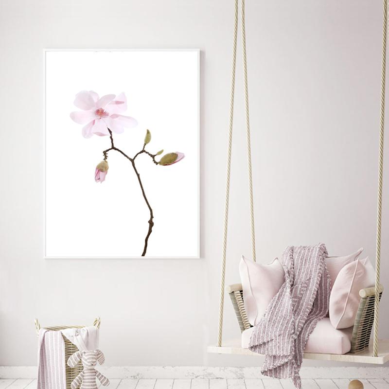 Скандинавский фламинго, цветок, пейзаж, растение, настенный холст, постер, ананас, морской принт, живопись, скандинавская картина, Декор в гостиную