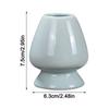 Solid Color Whisk Stand Holder Ceramic Bamboo Matcha Chasen Holder  for Tea Set Accessories