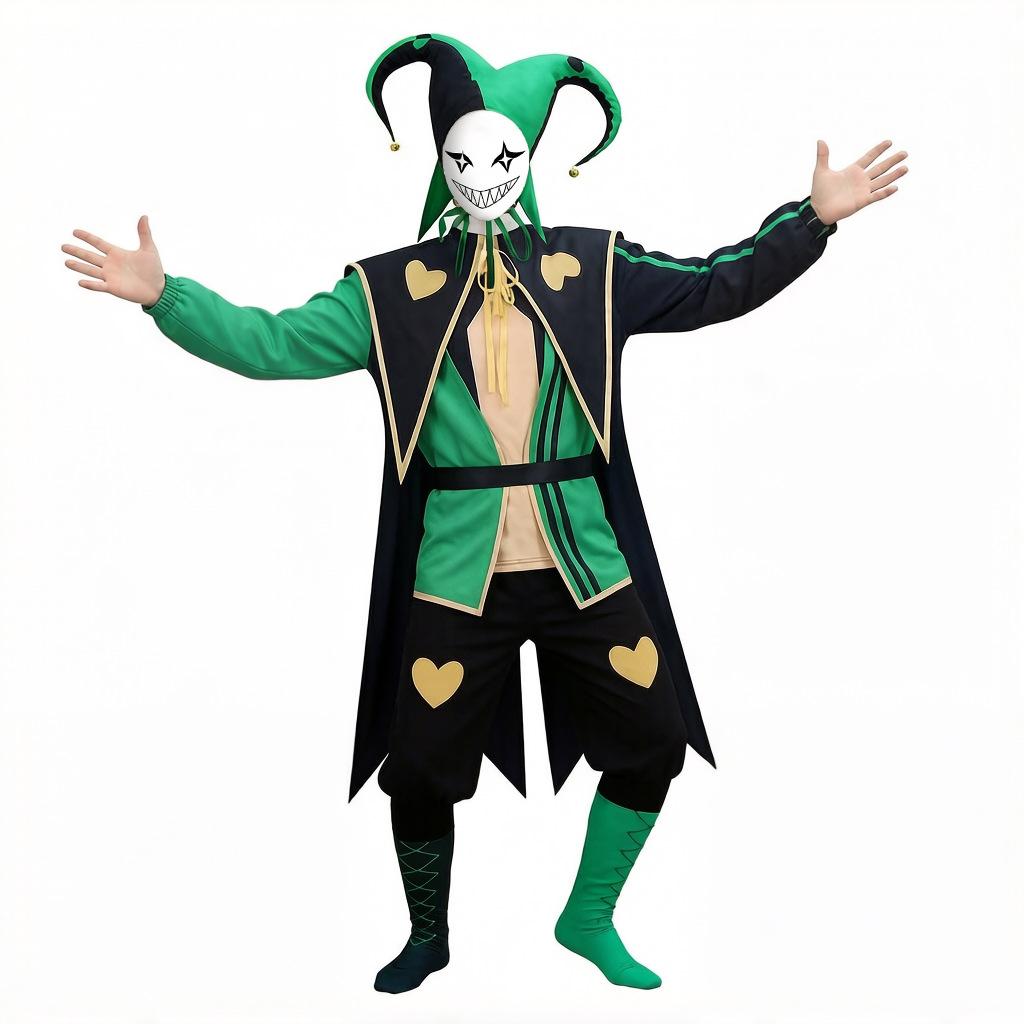 Anime Freak Circus Cos Costume Circus Clown Role Game Uniform Cosplay Anime Diffuse Role Performance Costume Full Suit