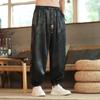 Брюки для активного отдыха для мужчин Lce Silk Dragon Dark Flower Loose Ballers Wide Leg Casual Брюки мужские