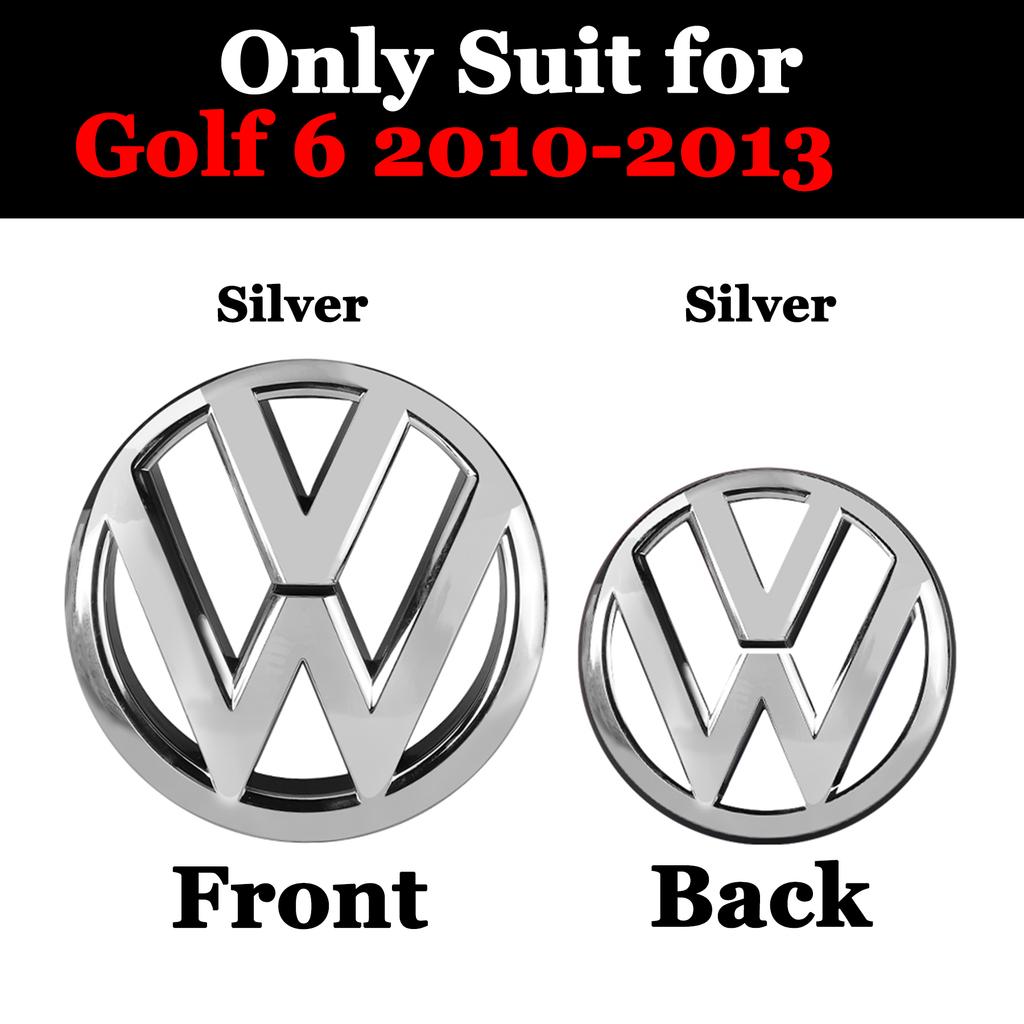 Для VOLKSWAGEN VW Автомобиль Передний Значок на Капот Задний Значок на Багажник 3D ABS Замена Значка Для Volkswagen VW Golf 6 MK6 2010 2011 2012 2013 Декор