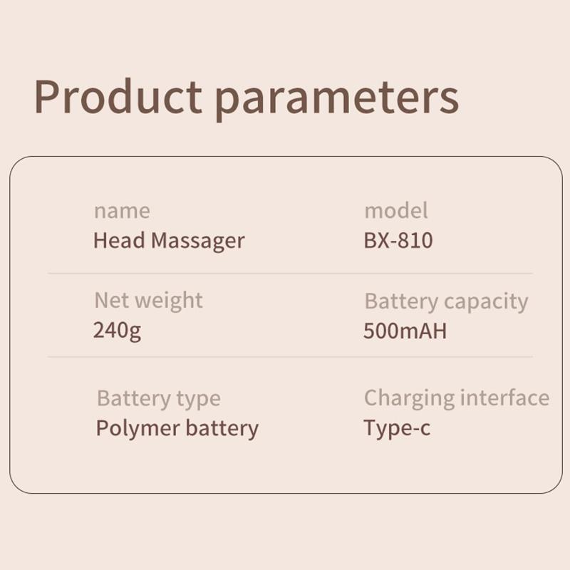 Электрический массажер для головы, скребок для головы, Bluetooth, музыкальная вибрация, массаж головы осьминога для расслабления и снятия стресса, лучший сон