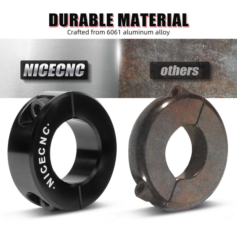 NICECNC 2 Pcs UTV X3 Rear Sway Bar Clamping Collar For Can Am Maverick X3 Max R 4x4 Turbo DPS 2017-2019 900 HO 4x4 DPS 2018
