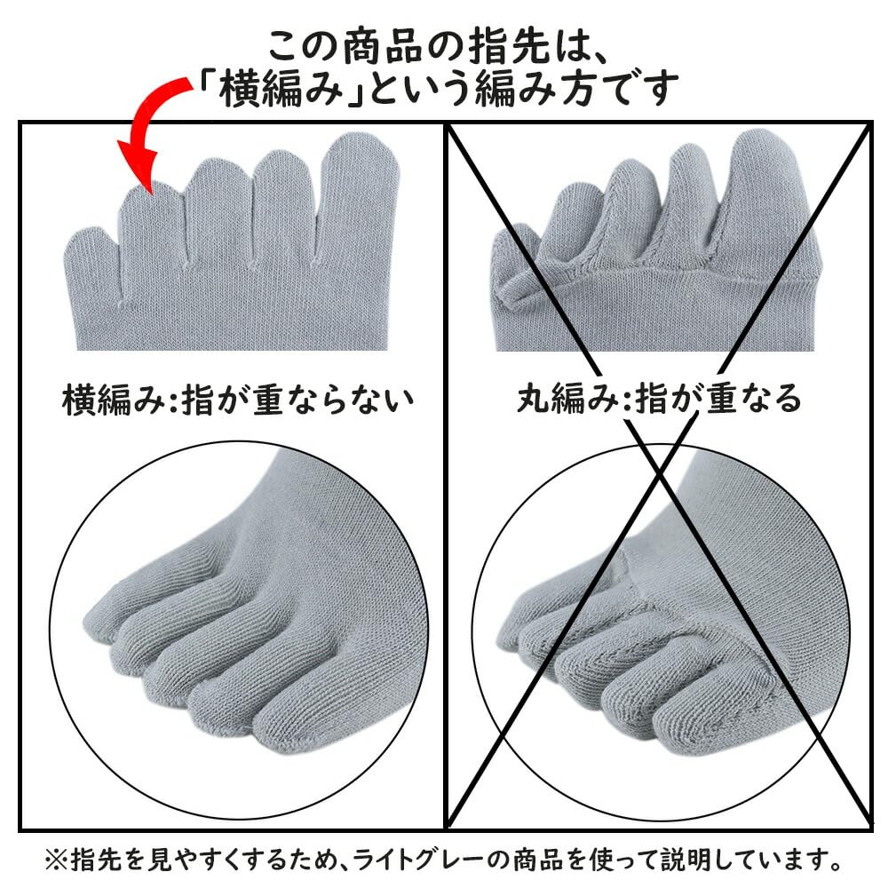 Asuka Baseball Socks for Men and Sizes 6 Pairs Five-Toe Socks, Knee-High Women, 27-29cm,