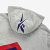 Reebok Толстовка с цветными блоками Vector, серо-синяя