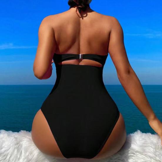 Женский купальник-бикини Monikni Sexy Suspender, облегающий, без косточек, с подкладкой, пляжная спортивная одежда