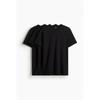 H M 3 Piece sliM FiT T sHirT seT Black