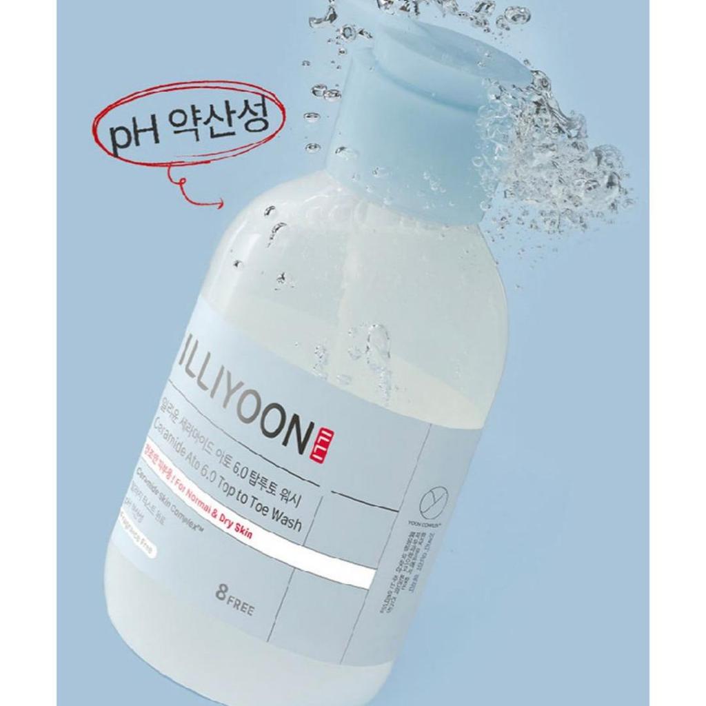 ILLIYOON Ceramide Ato 6.0 Гель для душа для тела с головы до пят 500 мл
