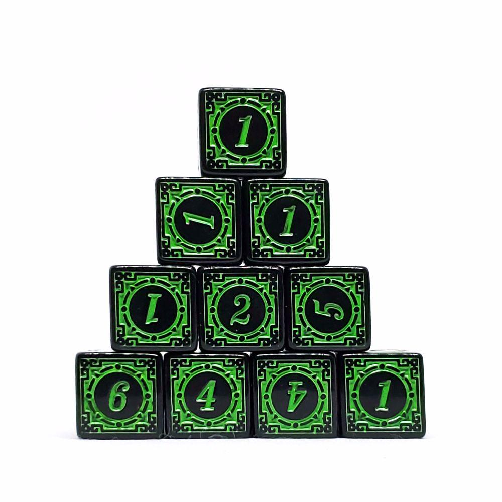 Игрушки D6 Игровые кубики для ролевых игр Многогранные акриловые многогранные