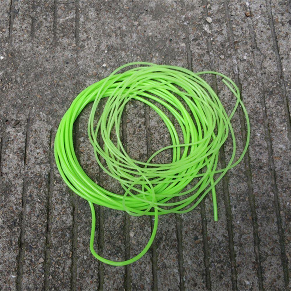 Флуоресцентный 5 м Ночной Светящийся Рыболовный Инструмент Глубоководная Трубчатая Леска Аксессуары Оснастка Крючок Крючок Леска