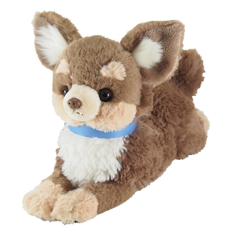 Солнечный Лимон Чихуахуа Карманная Собачка BR Маленький 18 x 16 x 37см Плюшевое Животное Милая Собака P-8712