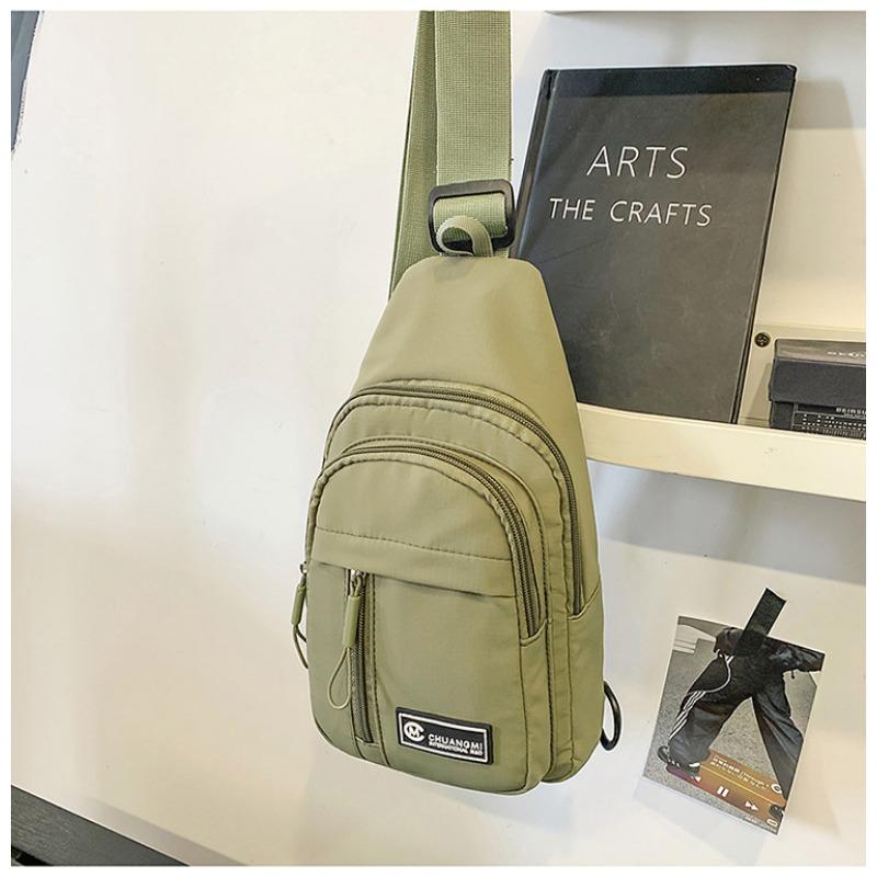 Unisex breast bag fashionable new trendy commuter small satchel versatile single shoulder casual messenger chest bag