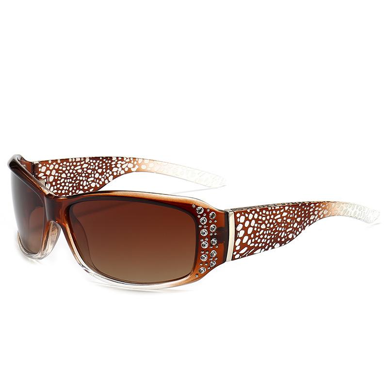 Пластиковые солнцезащитные очки Polaroid UV400, женские элитные брендовые сексуальные очки с кристаллами, модные женские очки в стиле ретро, ​​поляризационные солнцезащитные очки для вождения