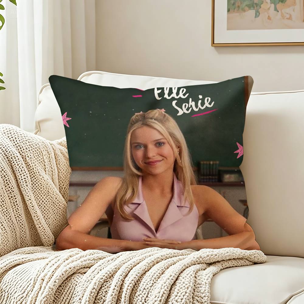 EElle Woods Bruiser RReese Custom Double Sided Print Square Pillow Cushion Cover